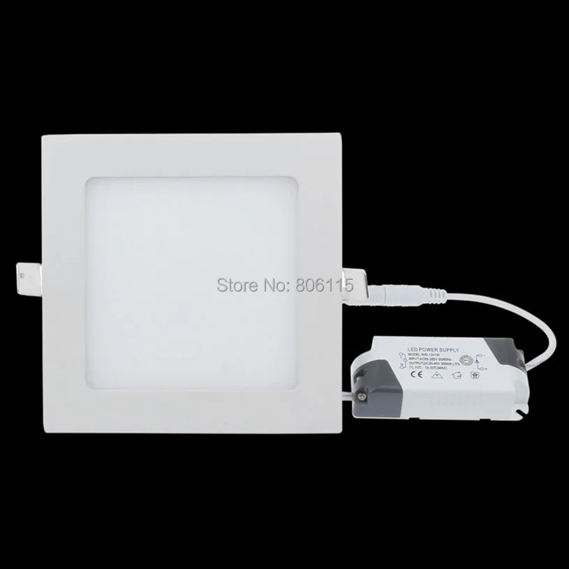 

Free Shipping Square LED panel Lights 25W AC85-265V White led panel lamp 300x300 Warm White Pure White Cold White 6pc/lot