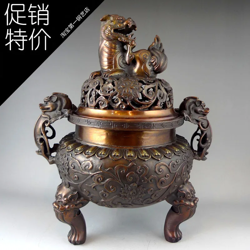 Дамин xuande incensing дамин xuande меди курильница дамин xuande меди курильница damings печи