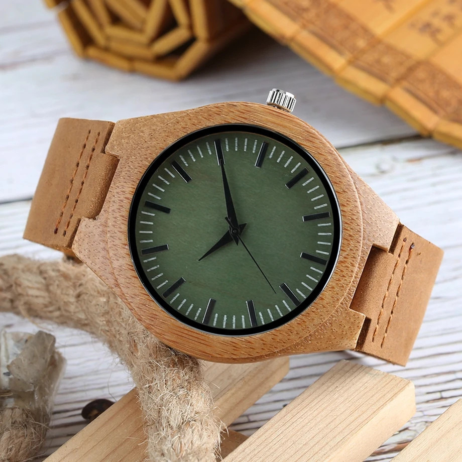  Casual Quartz Mens Watches Bamboo Wristwatch Gift for Women Relogio Feminino Wooden Watches 2018 Men  (21)