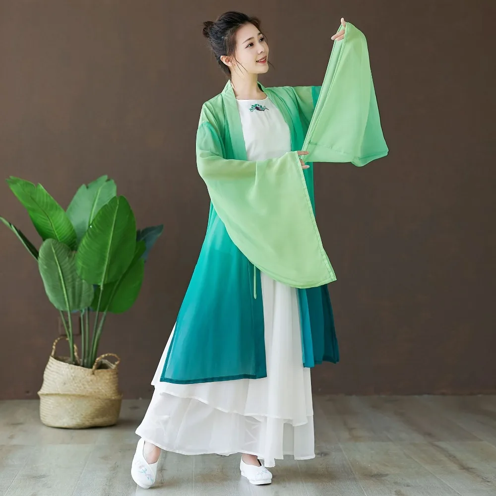 LZJN Chinese Traditional Clothing Ancient Princess Clothing National Hanfu Outfit Stage Dress Folk Dance Costume Women Hanfu (7)