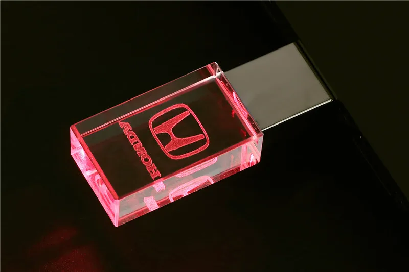 usb 3.0 drive JASTER honda crystal + metal USB flash drive pendrive 4GB 8GB 16GB 32GB 64GB USB 2.0 External Storage memory stick u disk 16gb usb flash drive