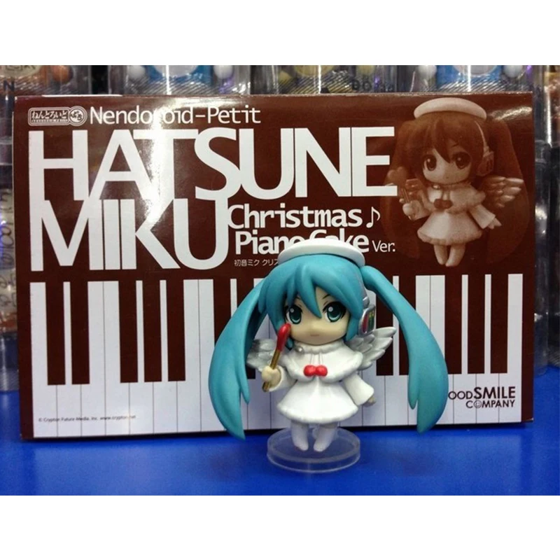 

Nendoroid Japan Anime Figure Q-Version Clay Angels Hatsune Miku 8CM Doll PVC Action Figure Collection Model Doll Toys Brinquedos
