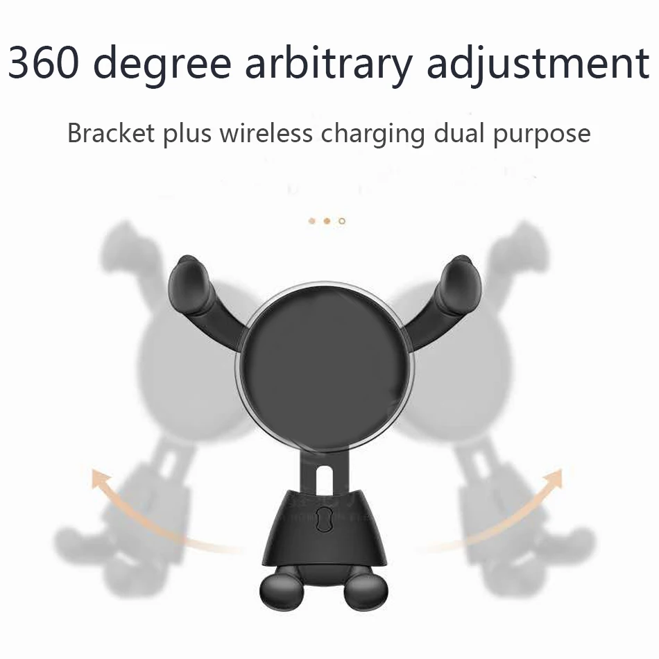 10W Qi Wireless Charger for iPhone XXS Max XR 8 Plus Visible Element Wireless Charging pad for Samsung S9 S10+ Note 9 8666774434