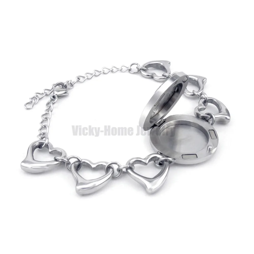 ZP-BS001-10 Diffuser Locket Bracelet