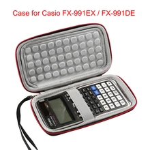 LuckyNV Жесткий EVA коробка для хранения переноски дорожная сумка чехол для Casio FX-991EX/FX-991DE научный калькулятор и многое другое(только чехол
