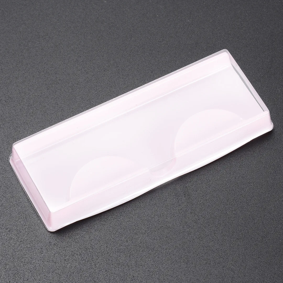 25pcs/50pcs Plastic Empty Eyelashes Storage Cases Container for Makeup Cosmetic Fake Lashes