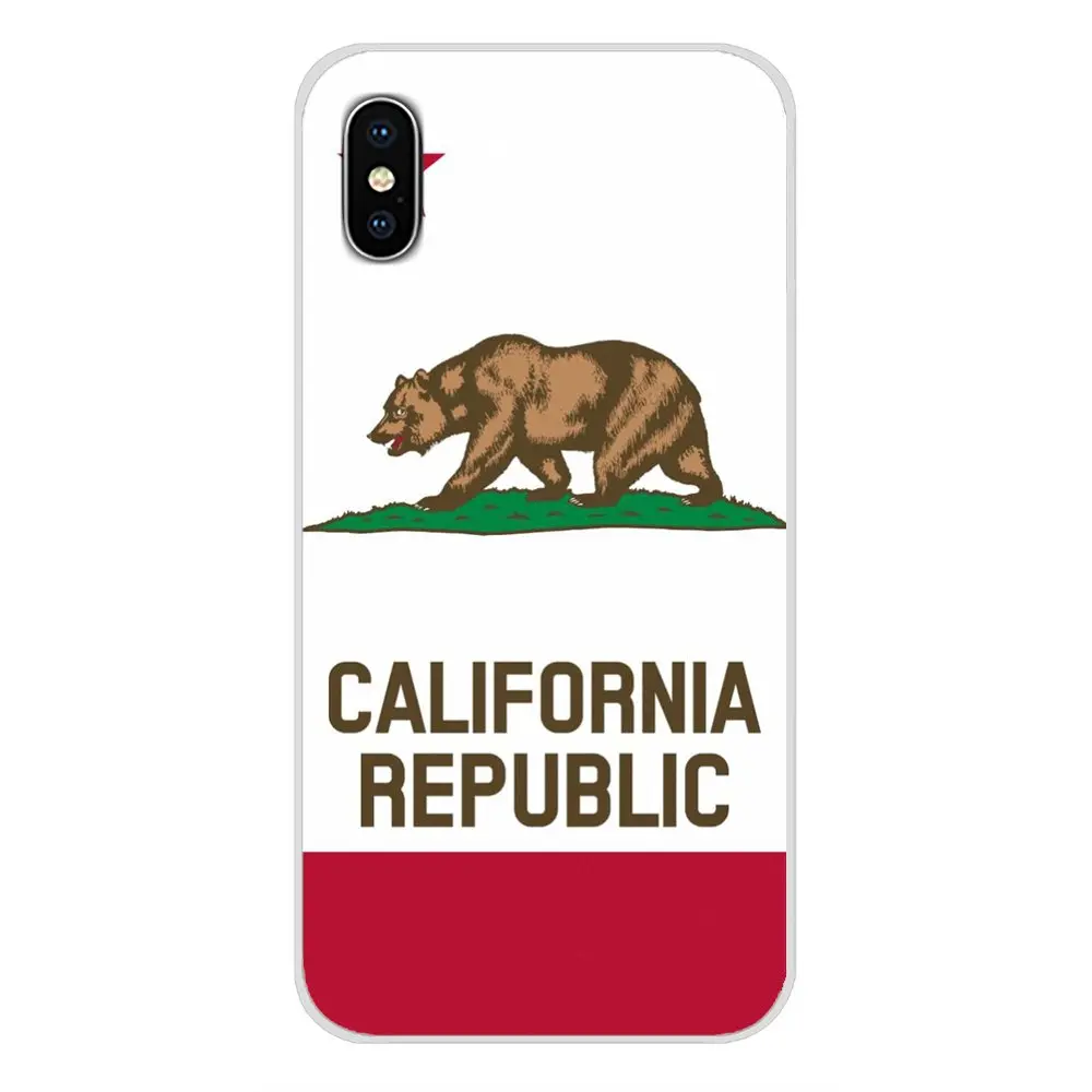 Чехлы и аксессуары для Apple iPhone X XR XS MAX 4 6 5C SE 6S 7 8 Plus ipod touch 5 califorse с изображением