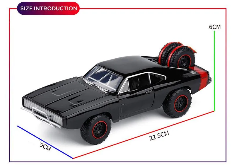 JADA 1:24 Высококачественная модель автомобиля из сплава, 1970 Dodge CHARGER R/T Challenger, качественные модели игрушек, игрушечные транспортные средства