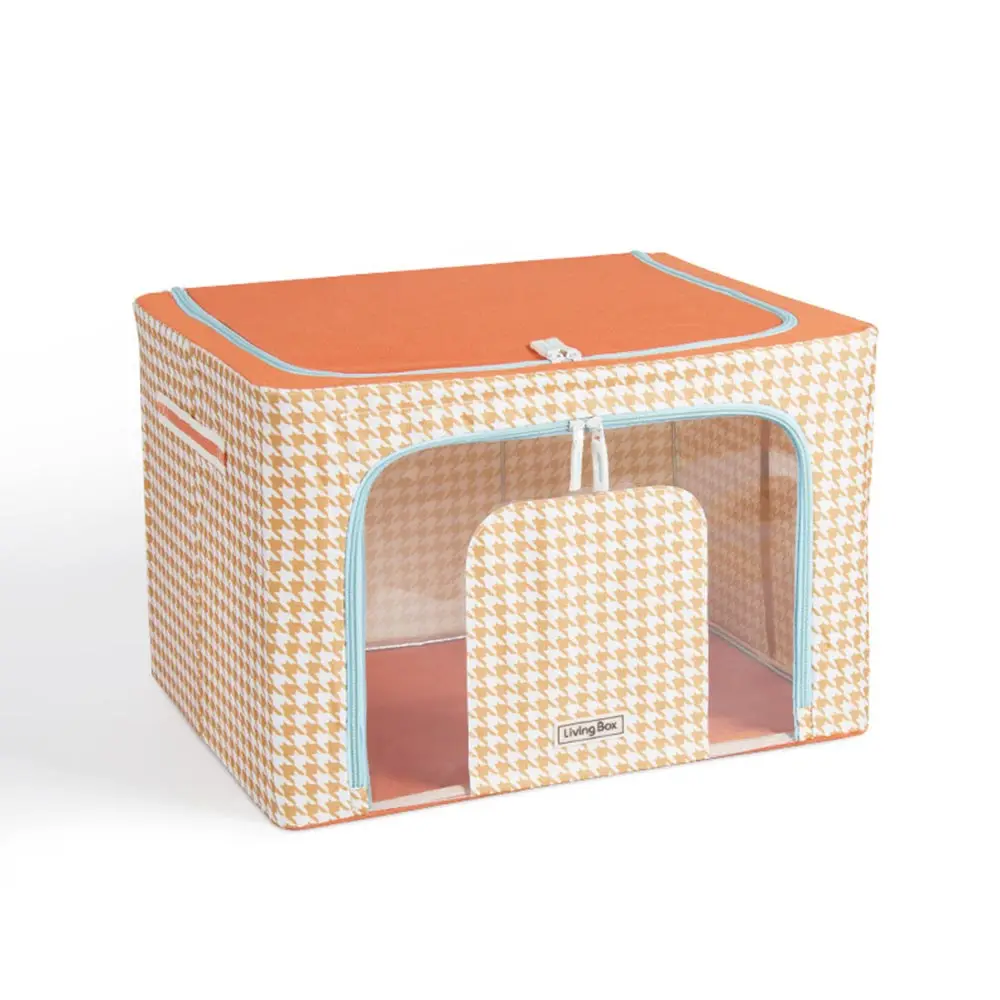 Oxford Zipper Clothing Storage Box Waterproof and Moistureproof Bedding Storage Bag Large Bedding Wardrobe Separator Finisher