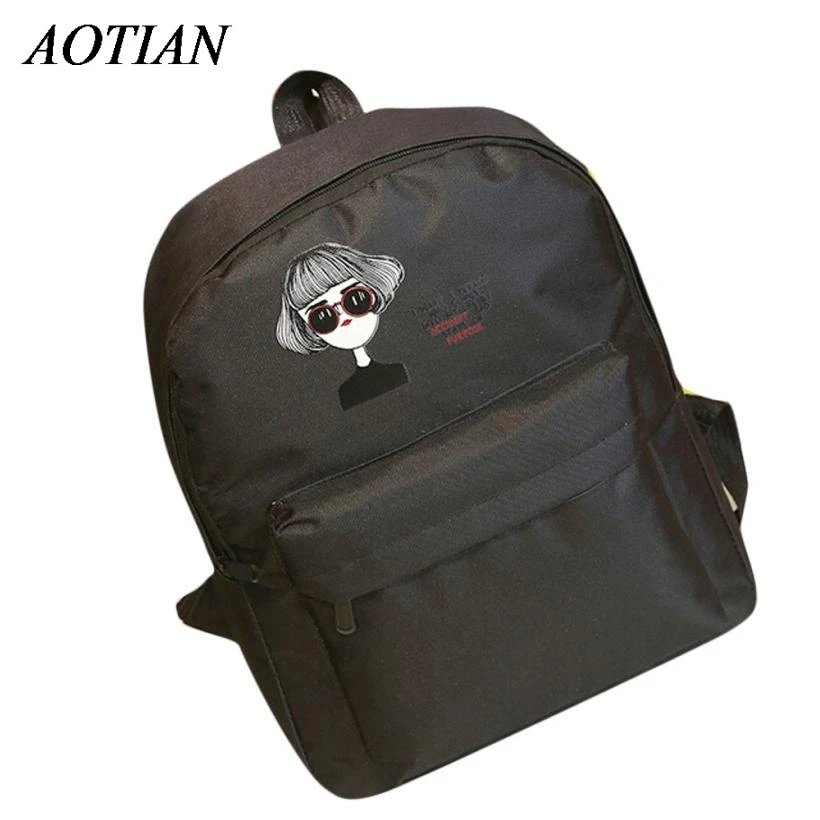 

Women Backpacks Girls School Bag New Arrivals Print Canvas School Bag Travel Backpack Satchel Women Shoulder Rucksack Bolsas D38