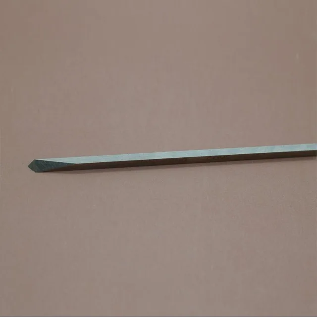 Нож Graver треугольник острый нос и плоский инструмент для гравировки ювелирных изделий для Graver Max 1 шт - Цвет: rhombu
