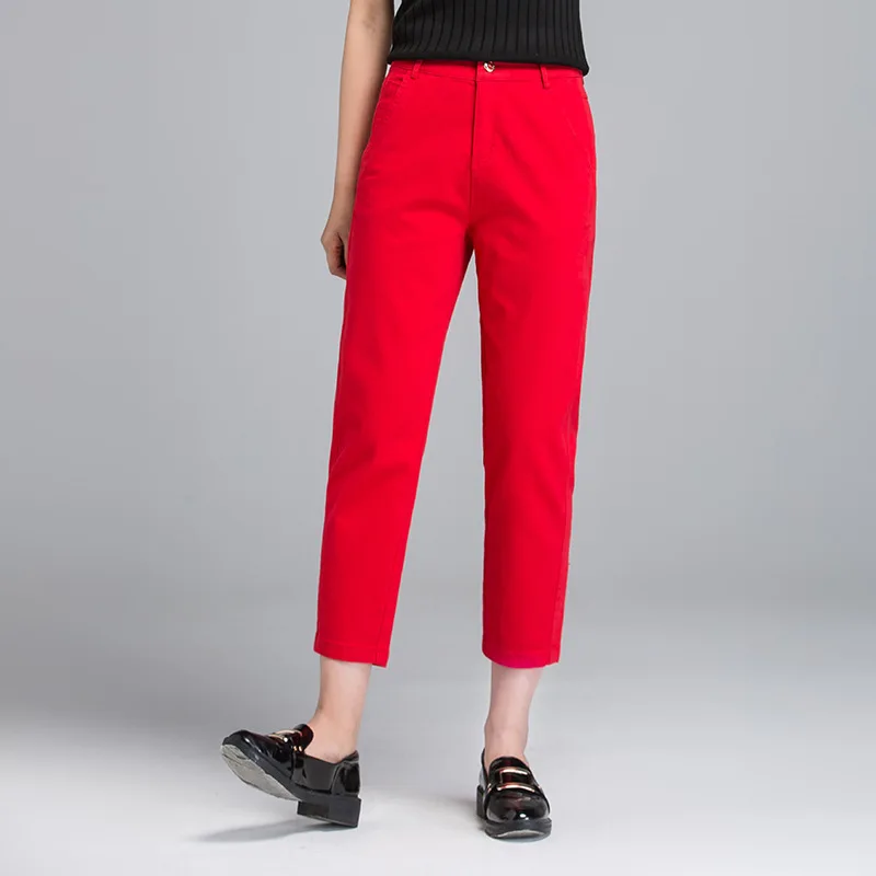 Plus Size women High Waist Stretch Long Pants female Cotton casual Straight Trousers Office work ankle lenght Pants Ladies Plus Size women High Waist Stretch Long Pants female Cotton casual Straight Trousers Office work ankle lenght Pants Ladies