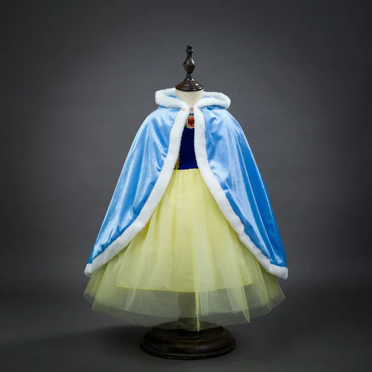 ファッションハロウィンコスチューム用女の子エルザ/アンナ/ソフィア岬白雪姫ドレスプリンセス衣装セッ