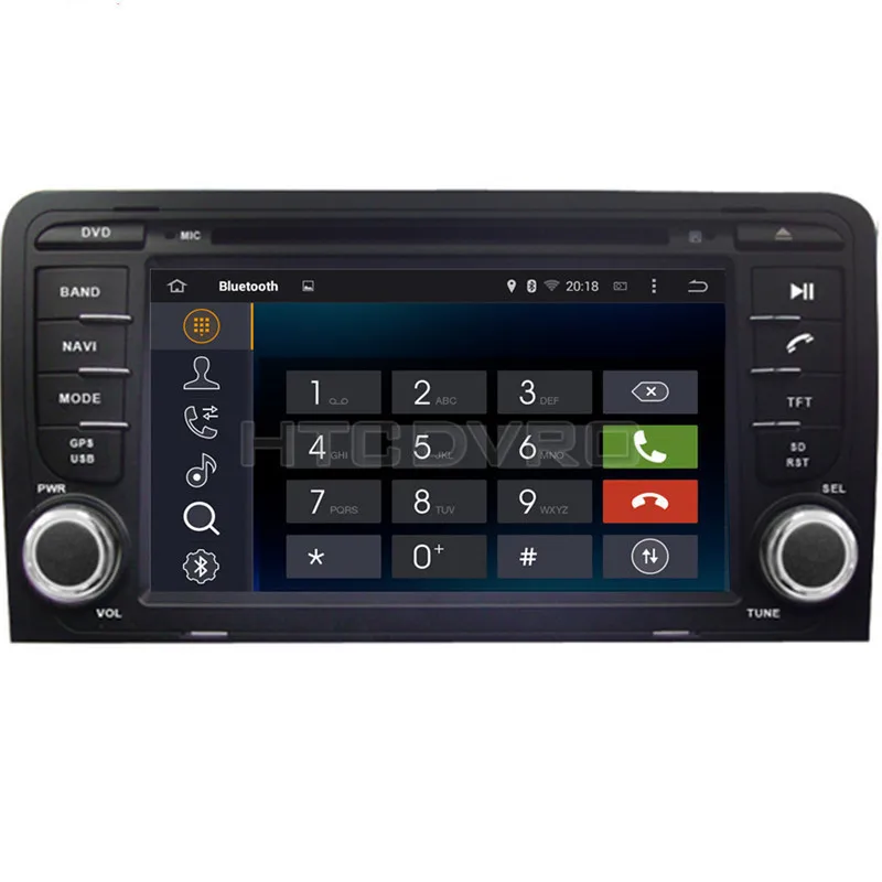 Discount YMODVHT 7inch 4G Octa Core Android 9.0 7.1 Car DVD Player for Audi A3 2003-  GPS Navigation Auto RDS Radio Audio Video Stereo 4