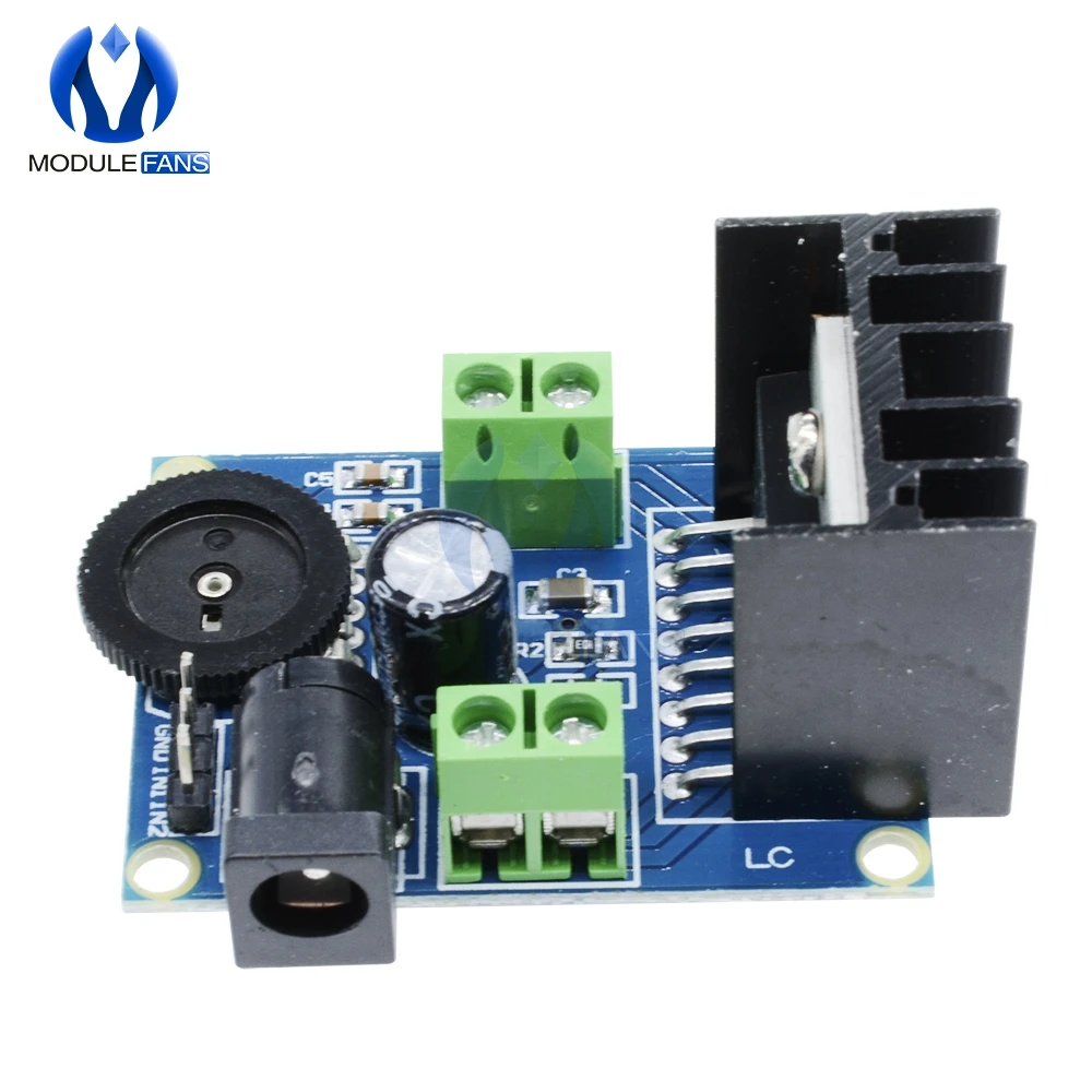 Audio Power Amplifier DC6V to 18V TDA7297 Module Dual Channel 15W+15W Board