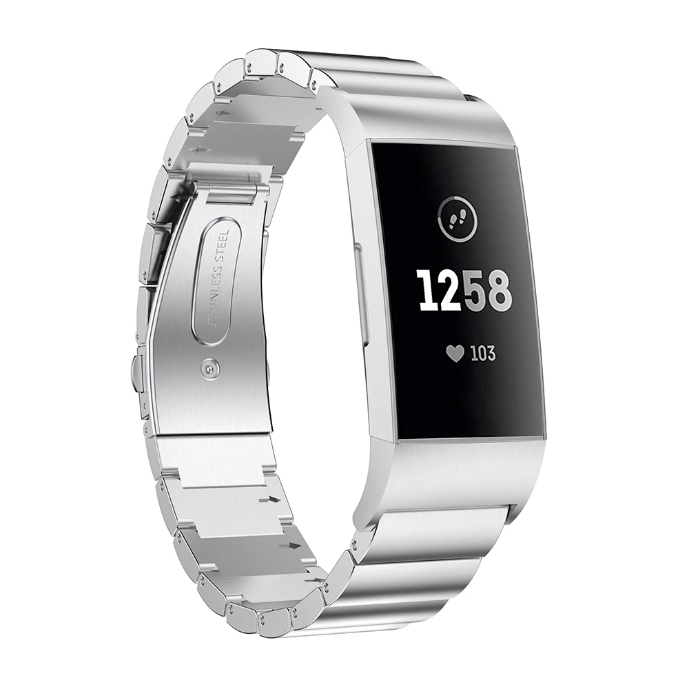 charge 3 stainless steel band