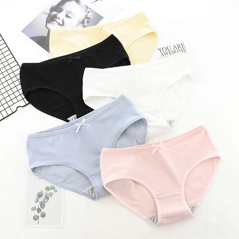 Plus Size Women Panties Lace Briefs Breathable Underwear Knickers Lingerie M-3XL