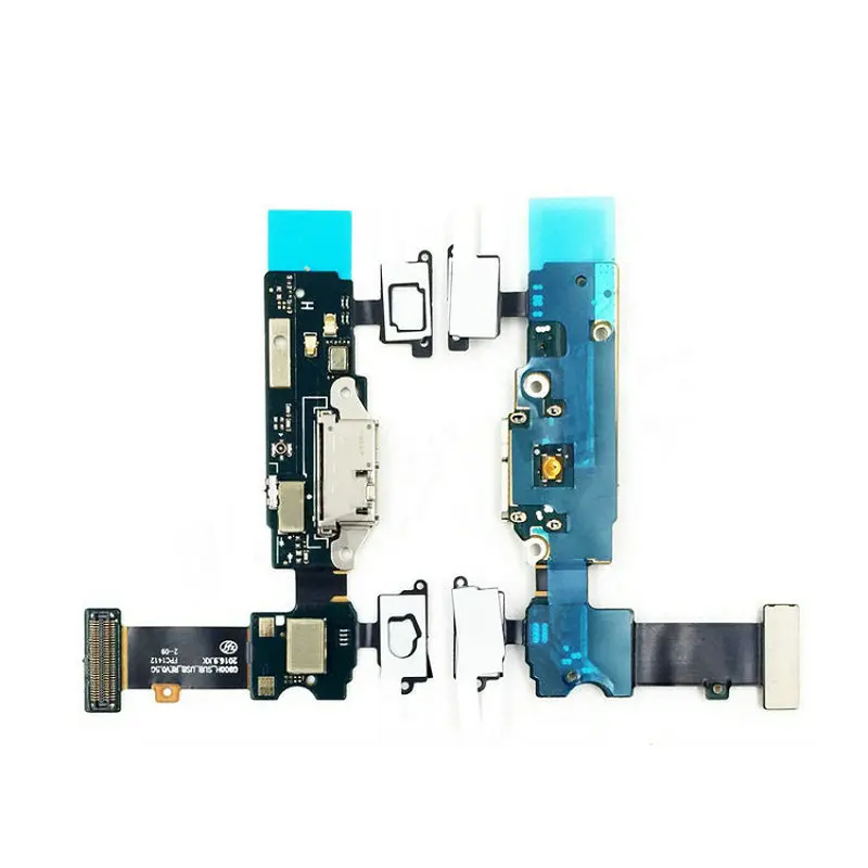 Для SamSung Galaxy S5 G900F / G900H Новая плата зарядного порта USB с гибким кабелем запасные