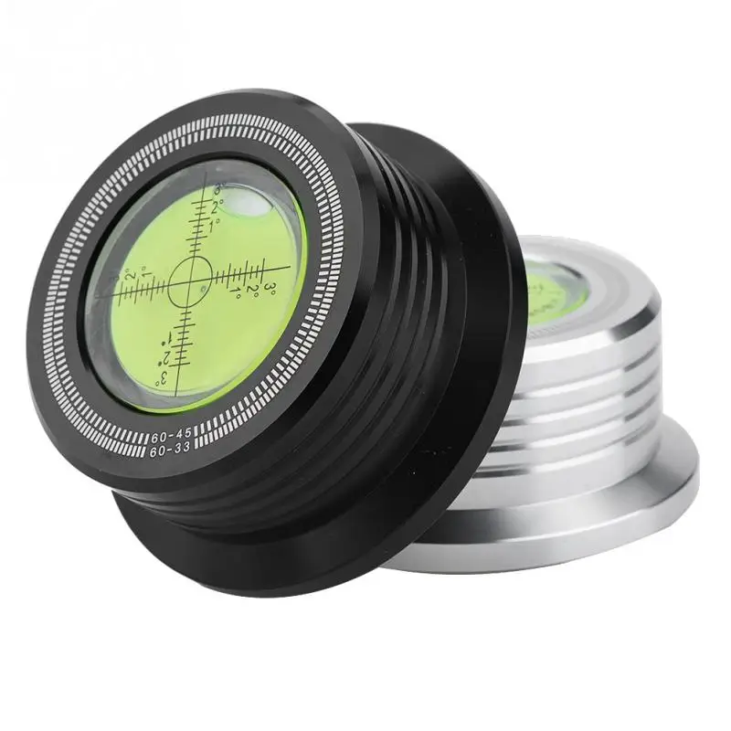 

60Hz 3in1 Metal Record Clamp LP Disc Stabilizer Turntable For Vinyl Record Disc Turntable Vibration Balanced Test Speed Bubble