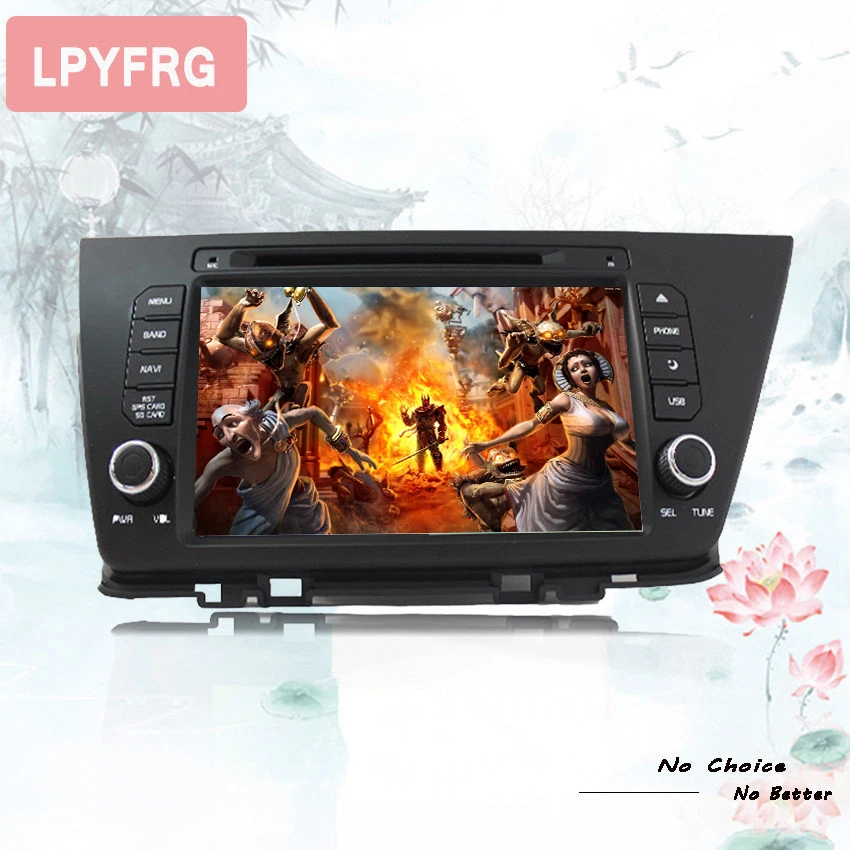 Discount 2din 8" RAM 4GB Android 9.0 Fit kia niro 2016 2017 Car DVD Player Navigation GPS Radio Support steer wheel 3/4G LTE multimedia 1