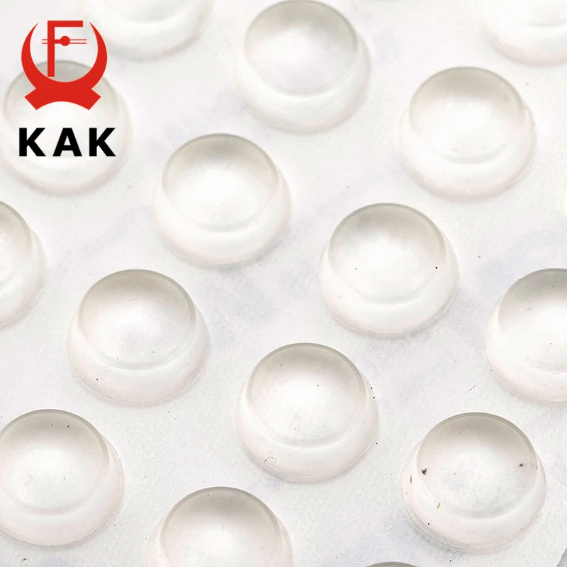 Kak Silicon Rubber Furniture Pads Kitchen Cabinet Door Pad Self