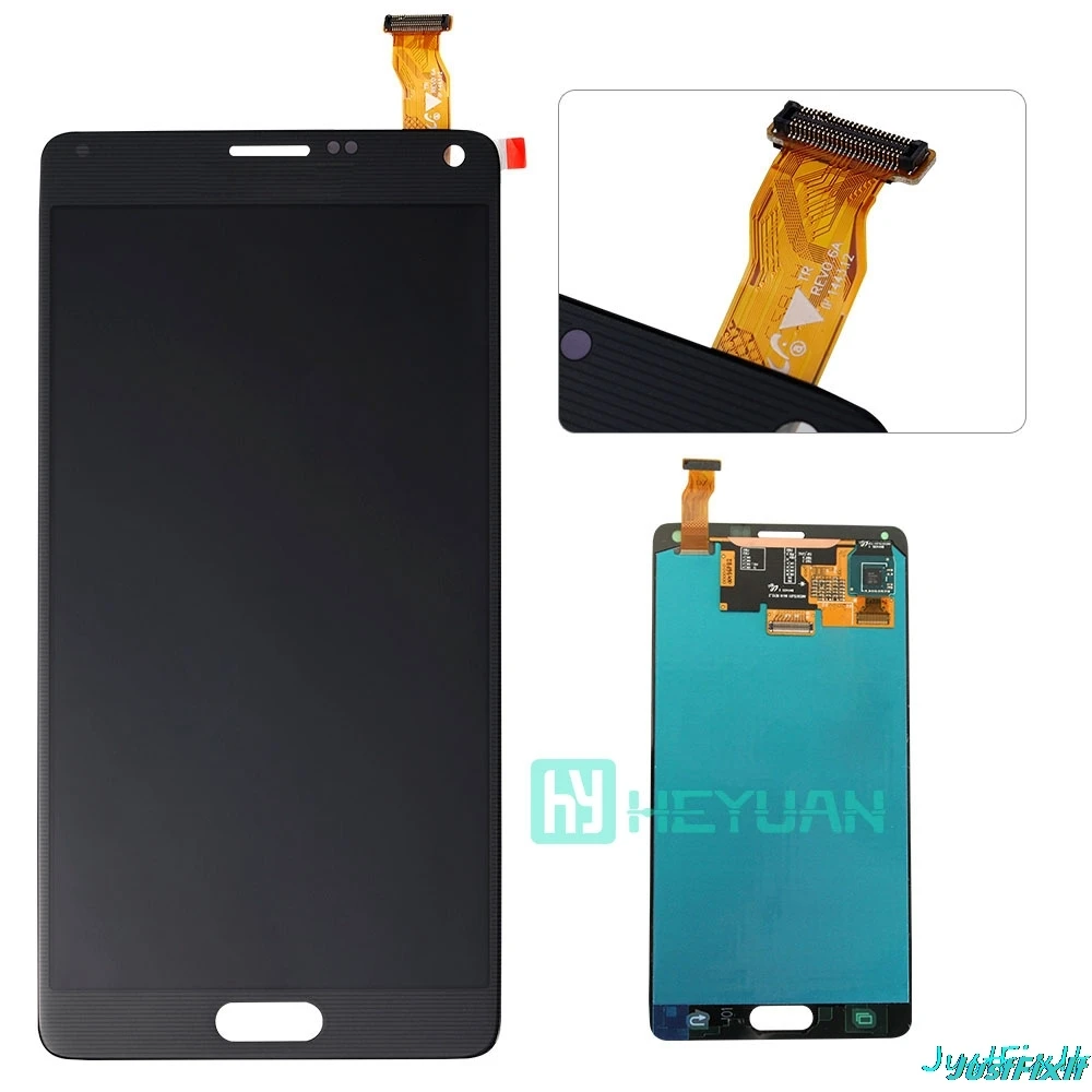 

Replacement Super AMOLED For Samsung Galaxy Note 4 Burn-in shadow N910 N910C N910A N910F LCD Dispaly Touch Screen Digitizer