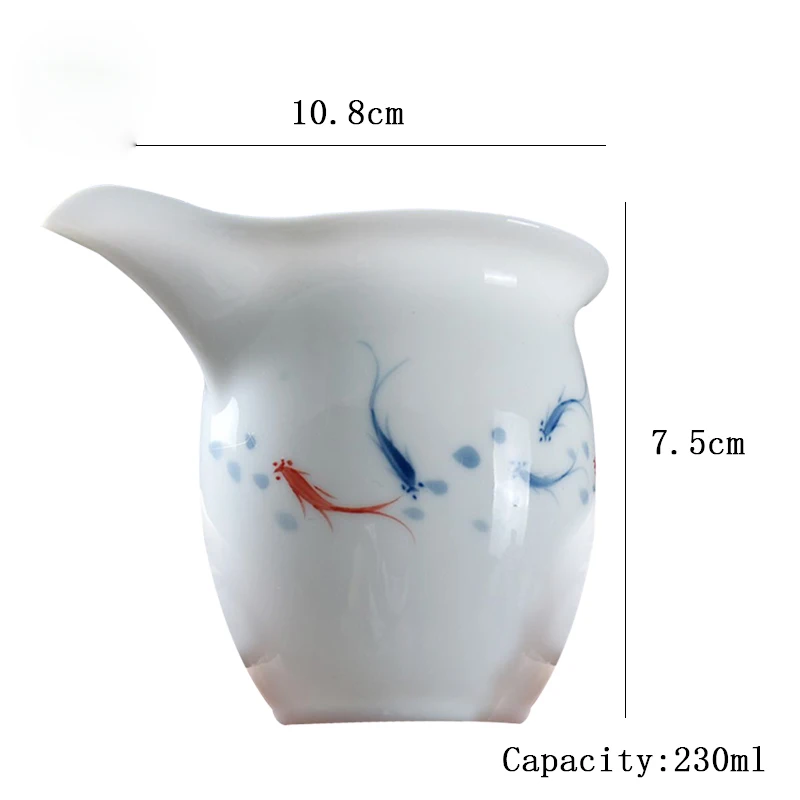 230 мл Высокое качество белый фарфор Dong Dao Bei чашка с картина ручной работы Пуэр чайная чашка oolong чайная чашка