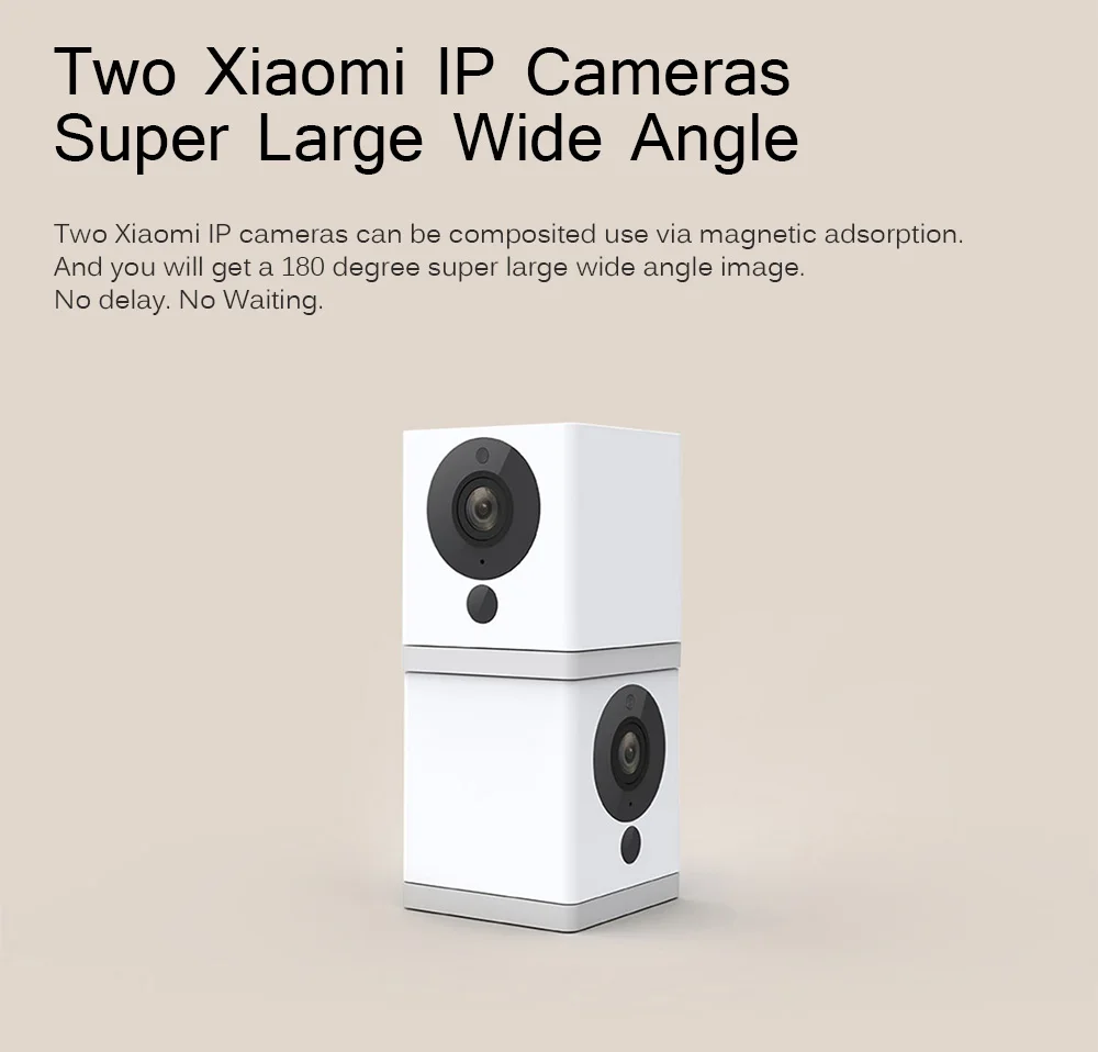 Xiaomi Xiaofang 1S Smart IP Camera Night Vision / IR-cut