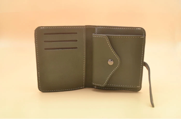 DIY small women folded wallet PVC template sewing pattern set