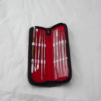 

Free Shipping Jewelry Making Tools Wax Carving Tools dental Knife 10pcs/set wax nail marking engraving gravers goldsmith tool