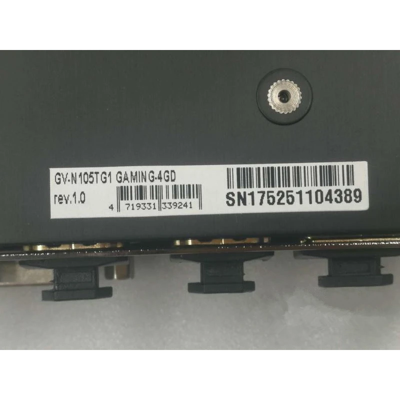 Видеокарта GIGABYTE GTX 1050Ti 4 Гб видеокарта GPU 128Bit GTX1050Ti G1 игровая для nVIDIA Geforce GTX1050 Hdmi VGA