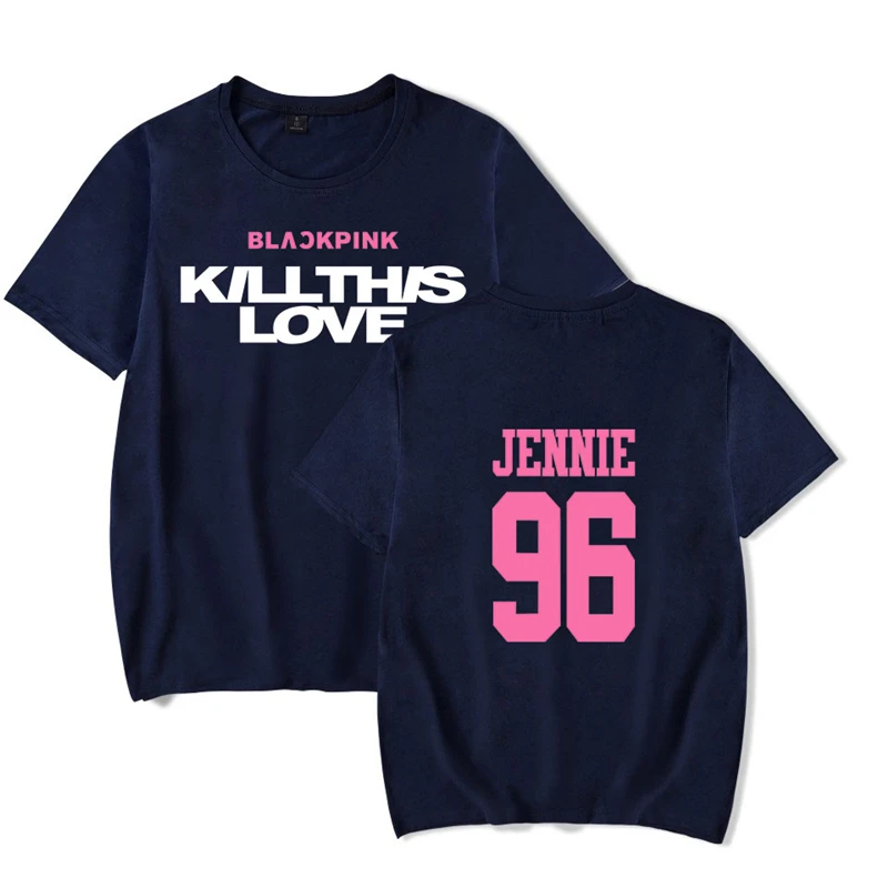 Kill This Love Blackpink Tshirt Kpop T-shirt Jennie Women Streetwear Short Sleeve Blackpink Clothings Kpop Tshirt Women T shirt Kill This Love Blackpink Tshirt Kpop T-shirt Jennie Women Streetwear Short Sleeve Blackpink Clothings Kpop Tshirt Women T shirt