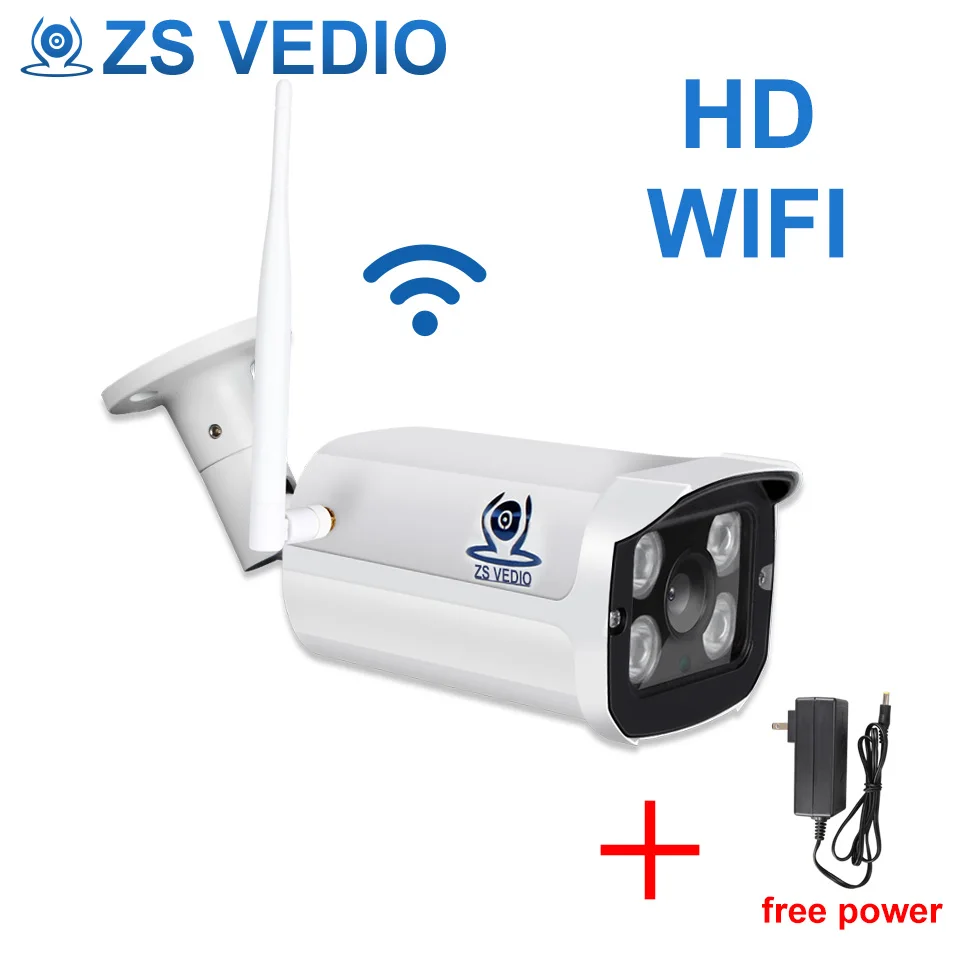 ZSVEDIO камеры наблюдения Беспроводная IP камера Wi Fi P2P Indoor Motion Onvif H.264 видео запись