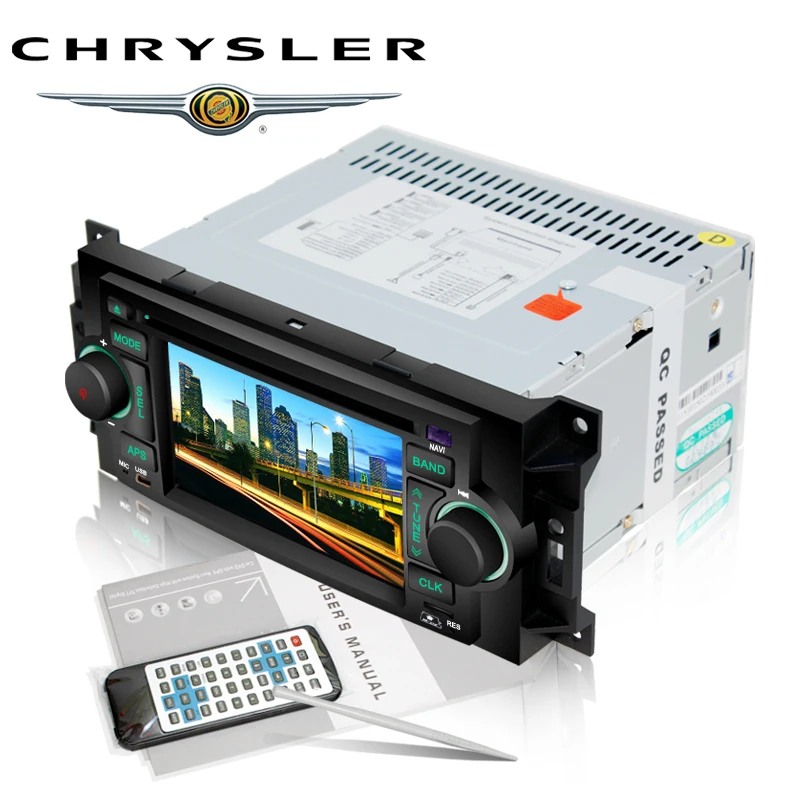 Koolertron 5 &quotDVD плеер автомобиля Радио gps навигации стерео для Chrysler 300C PT Cruiser Dodge 2007