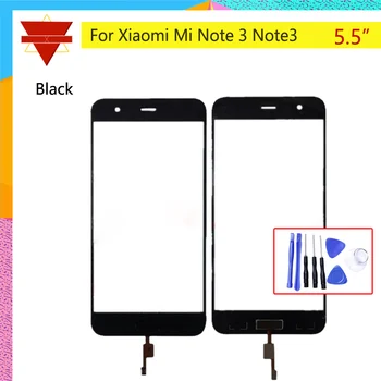 

Original Mi Note3 TouchScreen 5.5" For Xiaomi Mi Note 3 Note3 Touch Screen Sensor LCD Display Digitizer Front Outer Glass