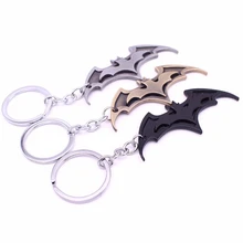 Анти-потеря кулон-брелок для автомобиля авто автомобиль брелок украшение интерьера автомобиля летучая мышь Бэтмен значок эмблема хвостовая часть наклейка