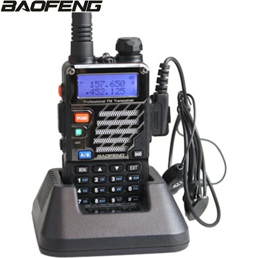 BAOFENG UV-5RE двухстороннее радио Dual Band двойной Дисплей рации 136-174 мГц и 400-520 мГц ручной переговорные