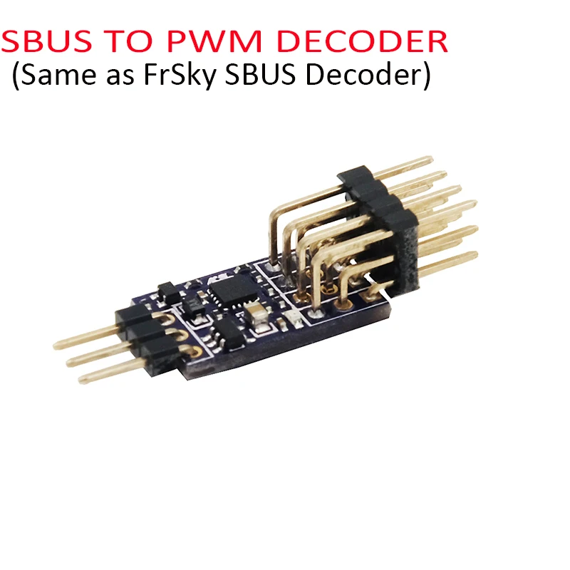 SBUS TO PWM DECODER FOR FRSKY RXSR XM+ XSR RECEIVERS SBUS TO PWM SIGNAL OUTPUT radiolink r6ds 2 4g 6ch ppm pwm sbus output receiver