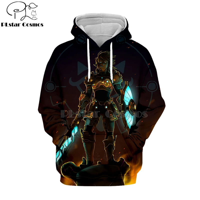 

2019 autumn winter Casual 3d hoodies/sweatshirts long Sleeve Tees The Legend of Zelda: Breath of the Wild Link Cosplay Unisex-7