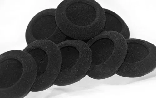 

5 Pairs(10PCS) foam cushion ear cover pads earmuffs for H330 H340 USB PC Headphone HeadsetFree shipping