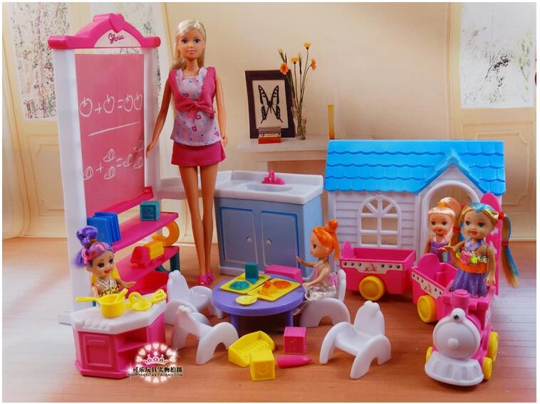 barbie classroom set