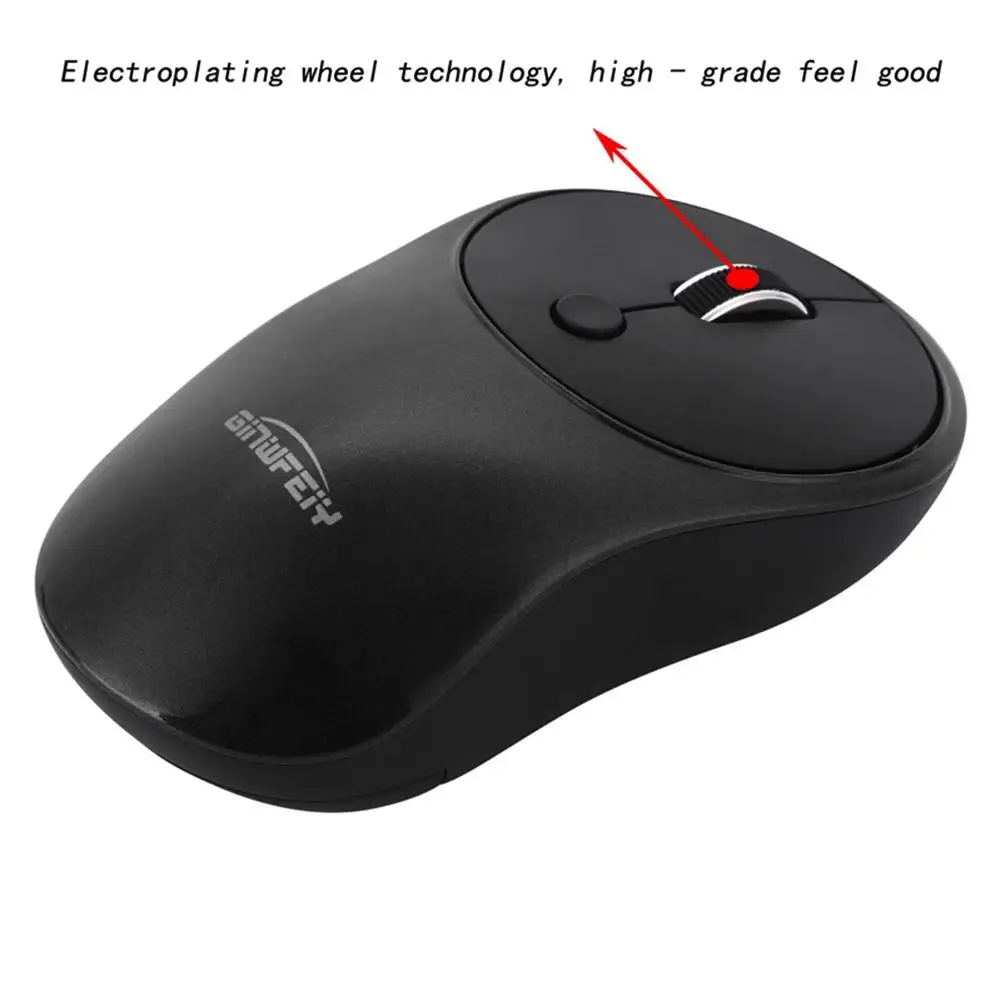 Беспроводная эргономичная компьютерная мышь GINWFEIY W10 2 4 ГГц кнопки Usb для ноутбука