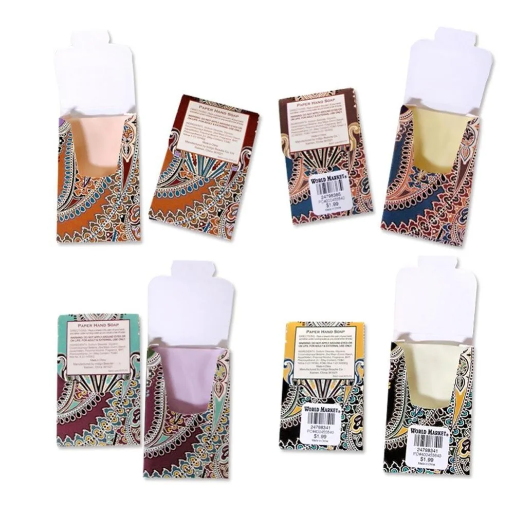 25 قطعة في الهواء الطلق السفر الصابون ورقة غسل اليد حمام نظيفة المعطرة شريحة ملاءات المتاح مربعا الصابون المحمولة البسيطة ورقة الصابون