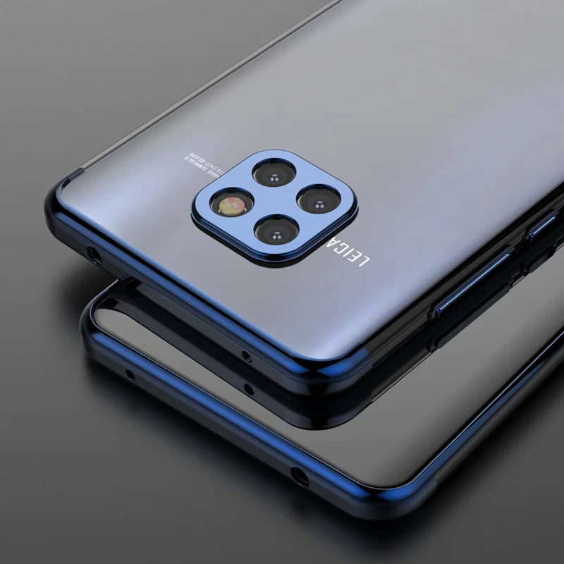 Чехол для Huawei Mate 20 Pro чехол телефона с покрытием мягкая задняя крышка из ТПУ 30
