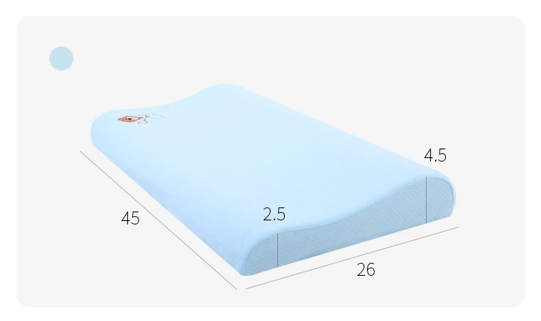 Noyoke детская подушка с эффектом памяти, подушка для детской кровати, регулируемые детские подушки для сна