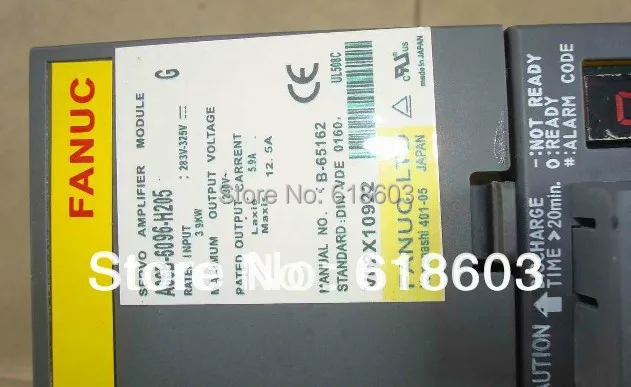 original FANUC servo drive amplifier module A06B-6096-H205 for cnc machine