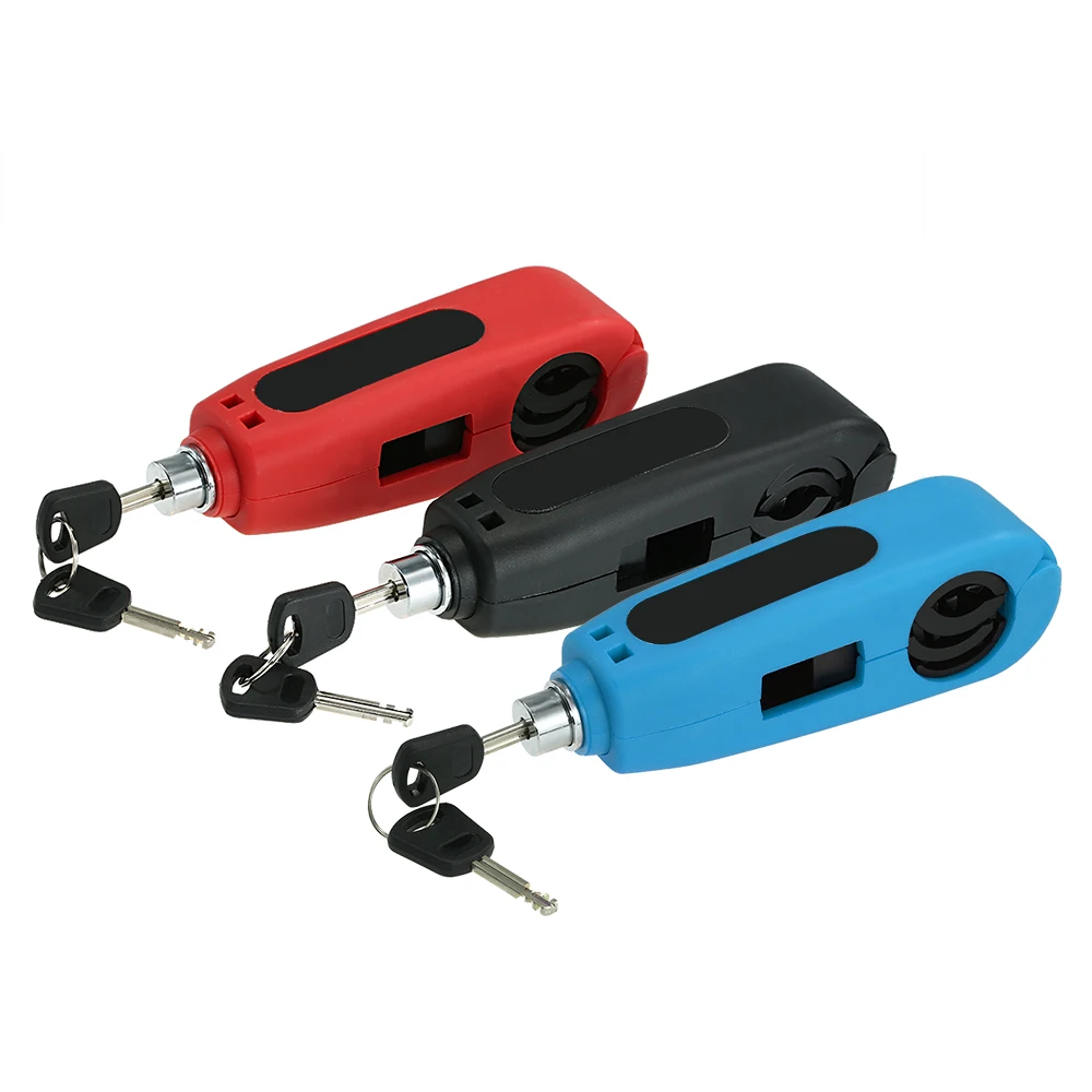 

Universal Motorcycle Lock Motorbike Scooter Handlebar Safety Lock Brake Throttle Grip anti theft Protection Security Lock