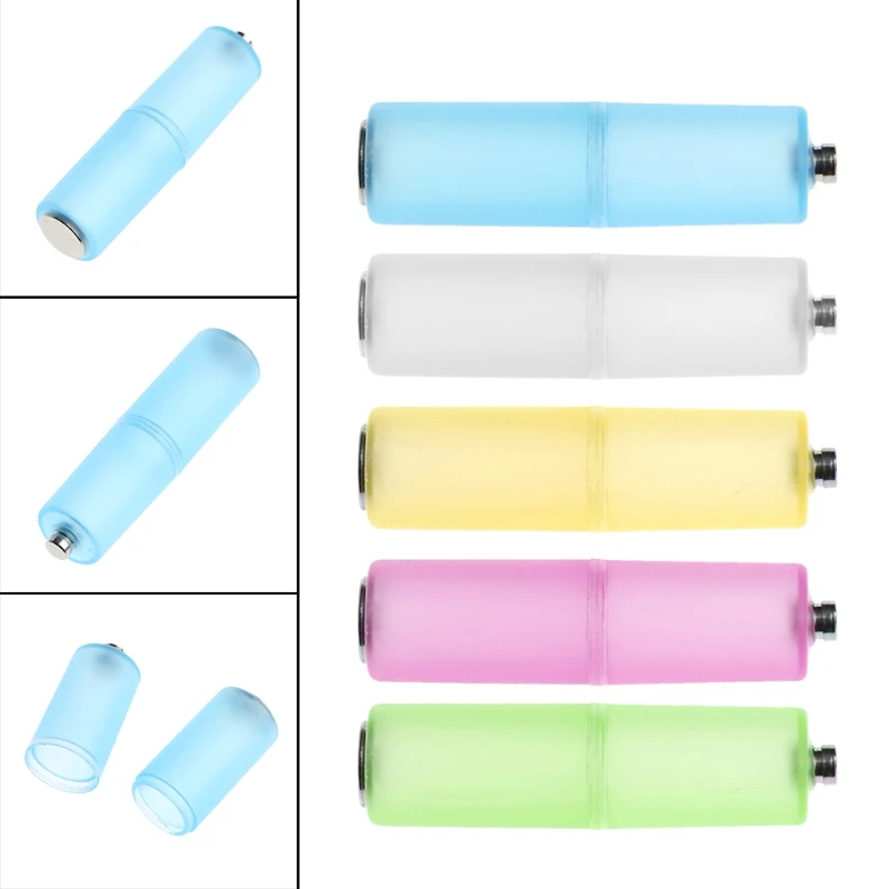 

1PC AAA To AA Size Battery Holder Converter Adapter Switcher Plastic Case Box