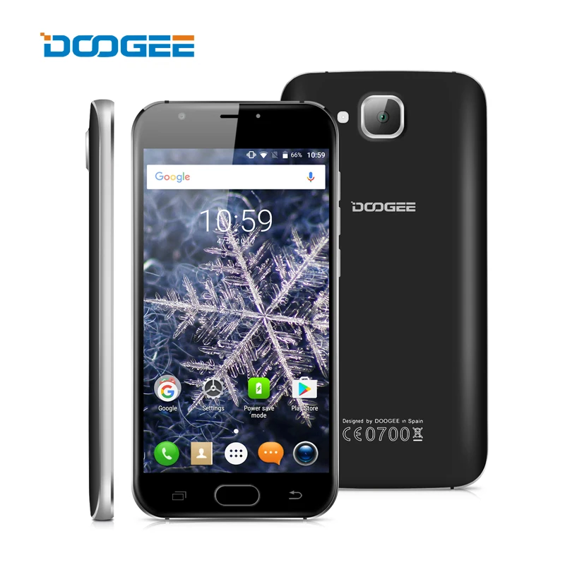 DOOGEE X9 Mini Fingerprint ID Smartphone Android 6 0 MTK6580 Quad Core 5 0 Cell Phone