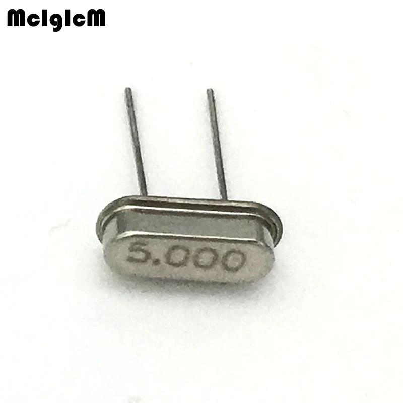 

20pcs hc-49s 5MHz 5.000mhz 20ppm 20pF quartz resonator